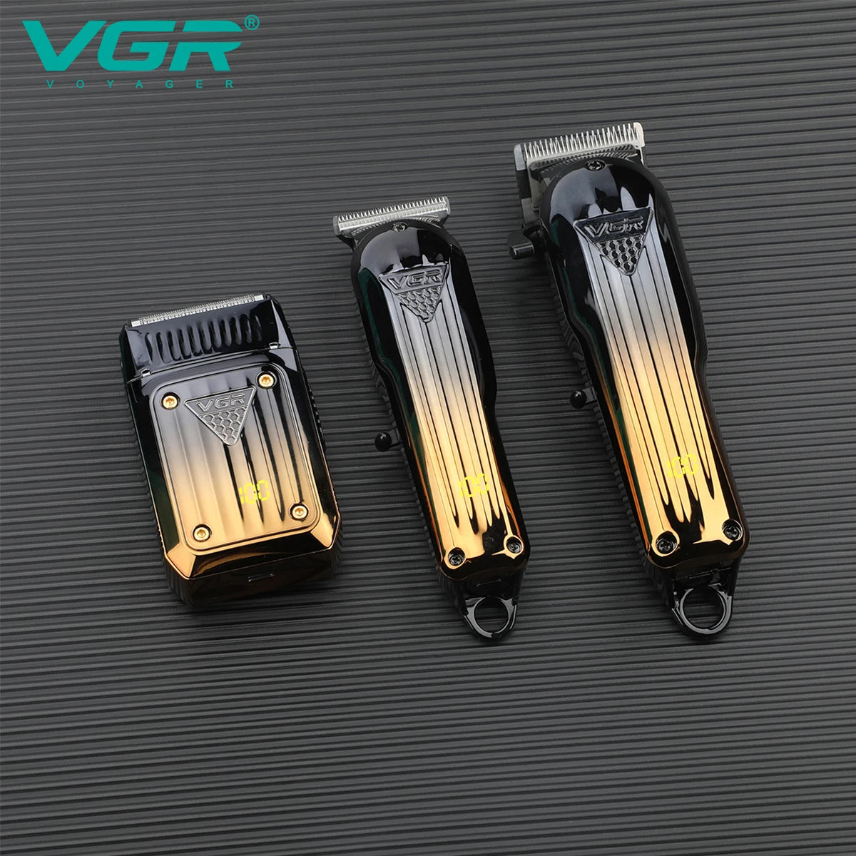 644 Gradient Hair Cutting Combination Electric Shaver Rechargeable Professional Men'S Hair Clipper Carving Electric Pusher