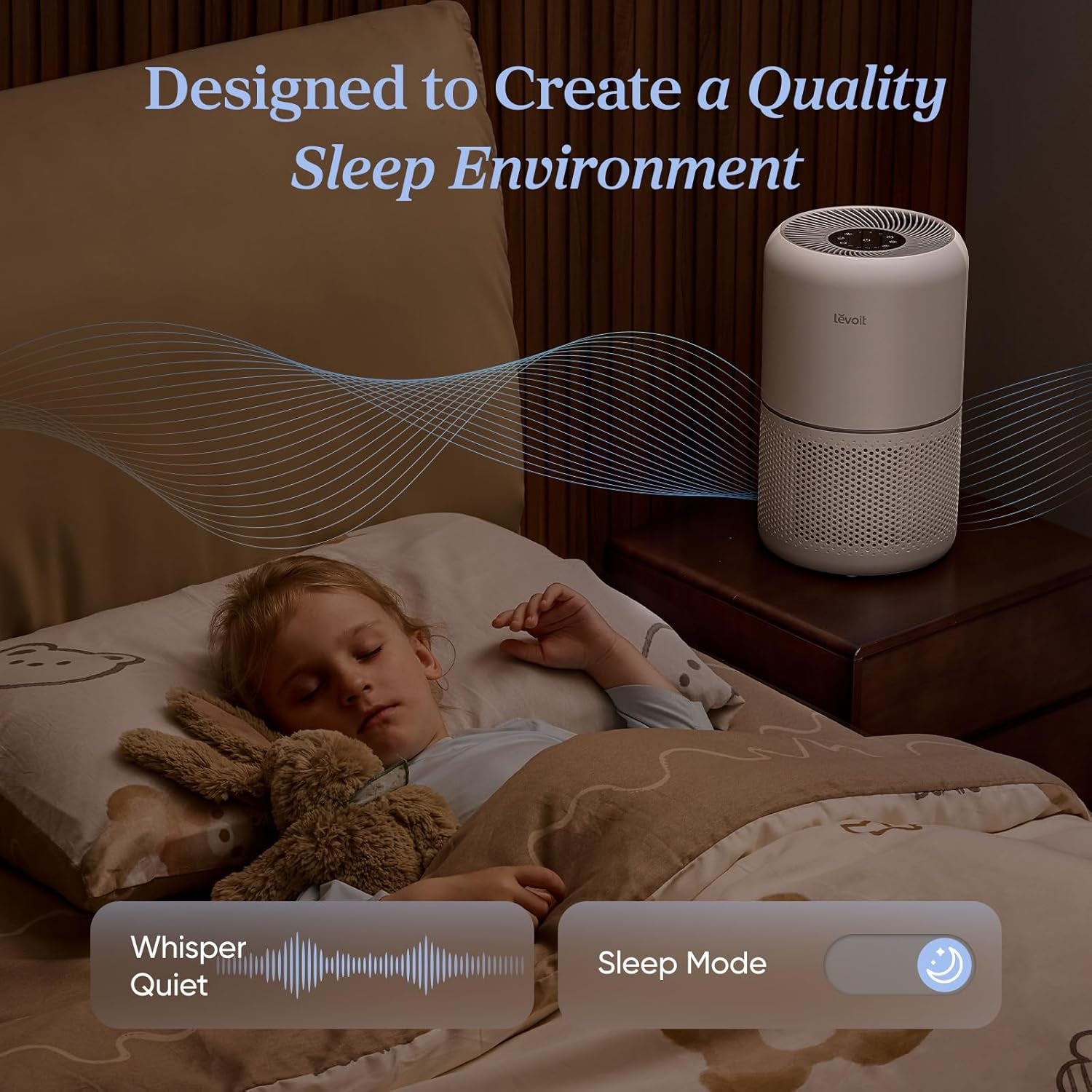 Air Purifiers Large Room Bedroom Home up to 1073 Ft², Core 300-P