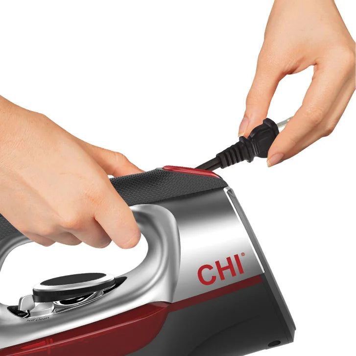 CHI Electronic Iron Retractable Cord 13122C