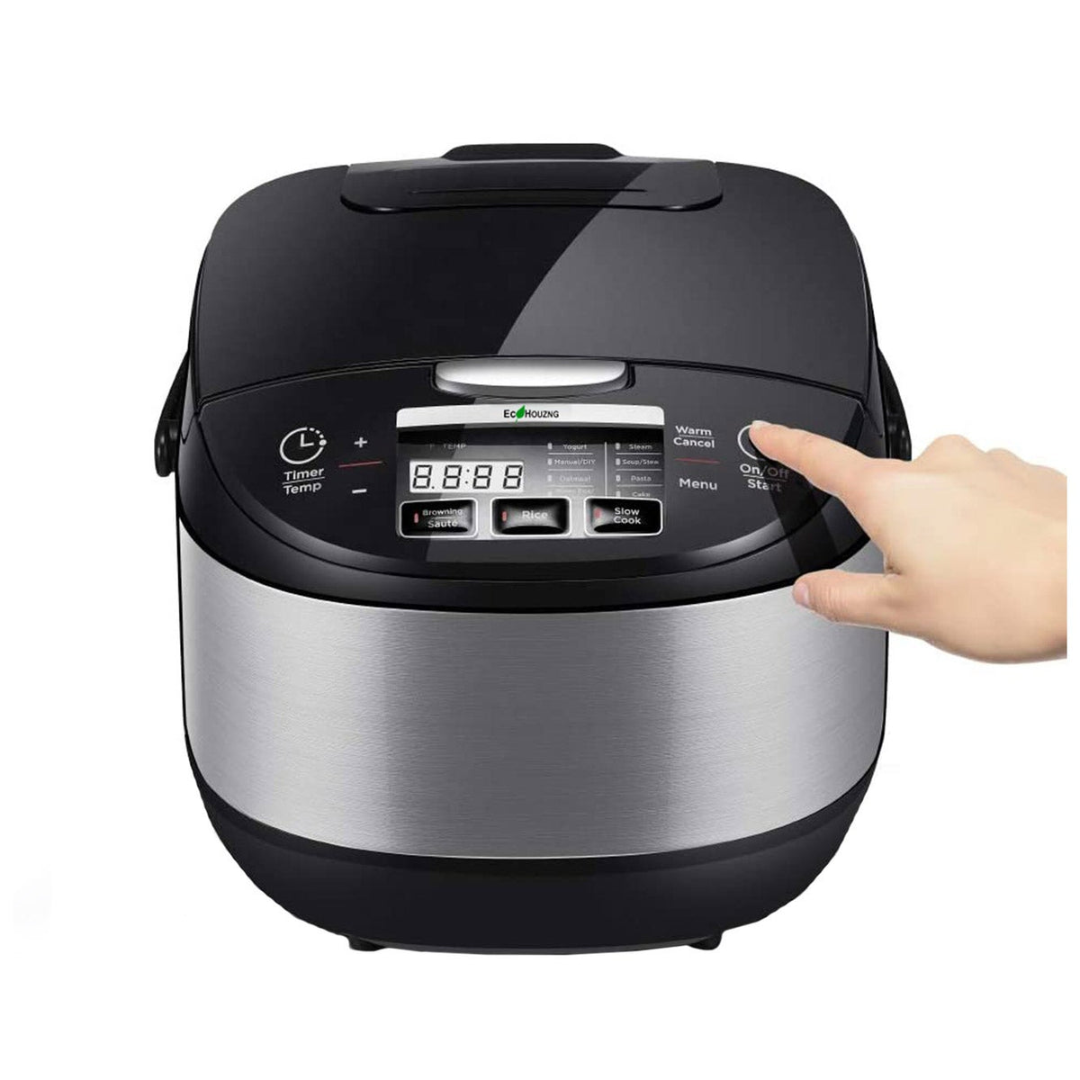 Ecohouzng 10 Cup Multifunctional Rice Cooker