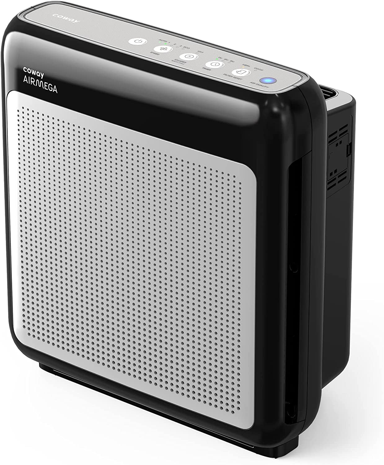 Air Purifier for Home up to 1,748Ft², HEPA Filter for Smoke, Allergies, Pet Dander, Odor, Air Quality Monitor, Auto&Eco Mode, Timer, Filter Indicator, 3Yr Warranty, Airmega 200M, Black