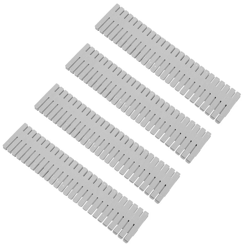 4Pcs Adjustable Drawer Dividers Set Multipurpose Cabinet Organizer Dividers for Underwear Socks Cosmetics Sundries