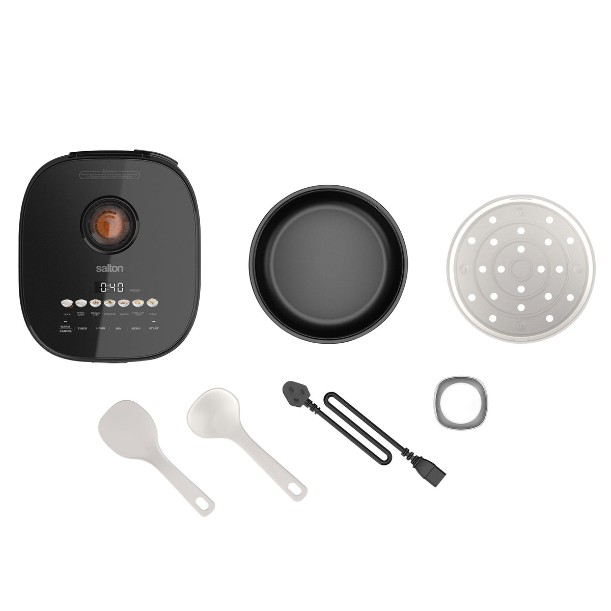 Salton Multifunction 12 Cup Rice Cooker
