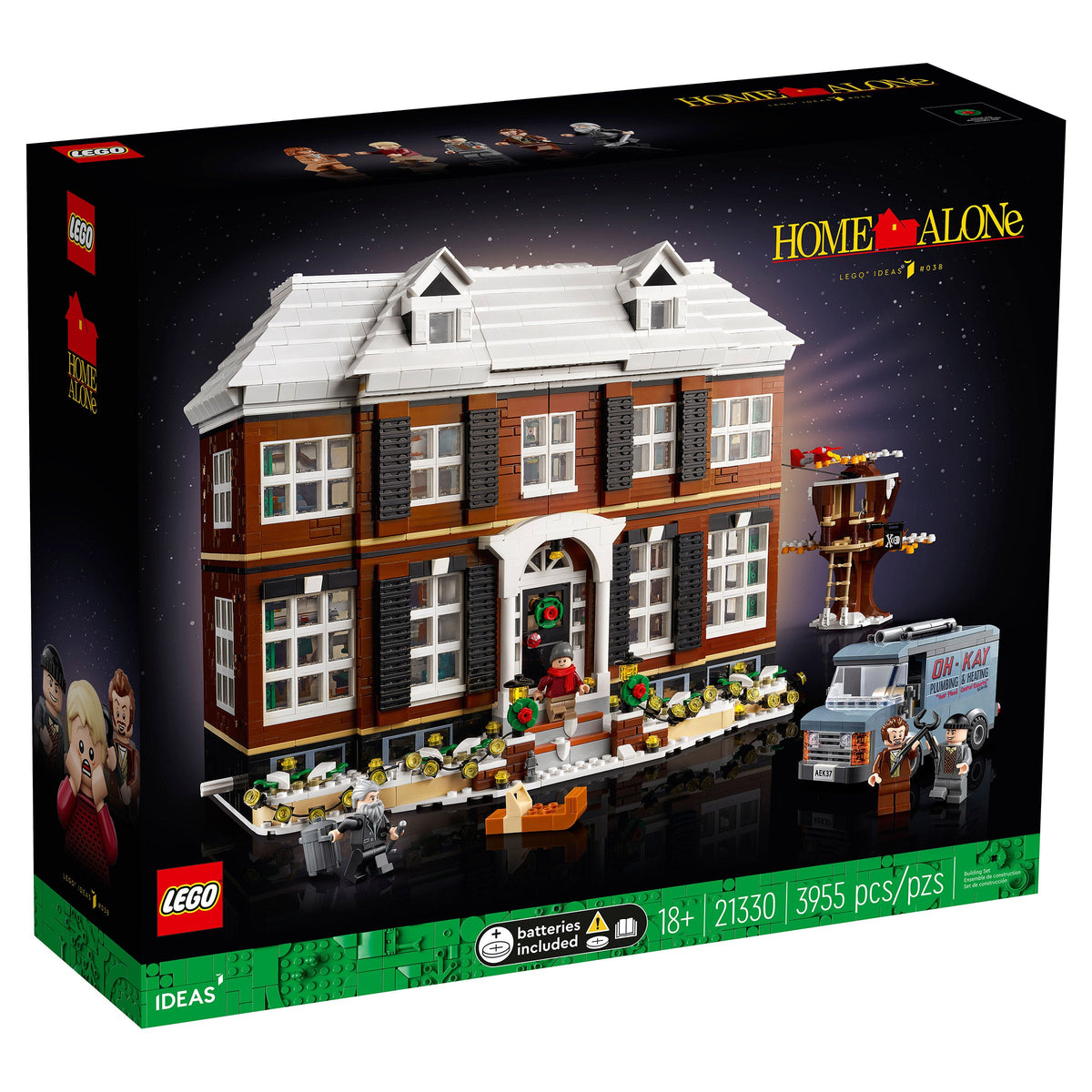 LEGO Ideas Home Alone 21330 Building Set 3955-Piece