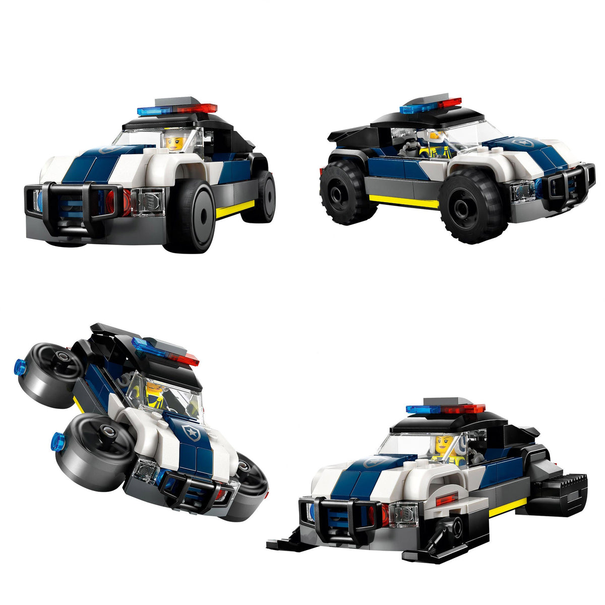 LEGO City Custom Police Car Garage 60457