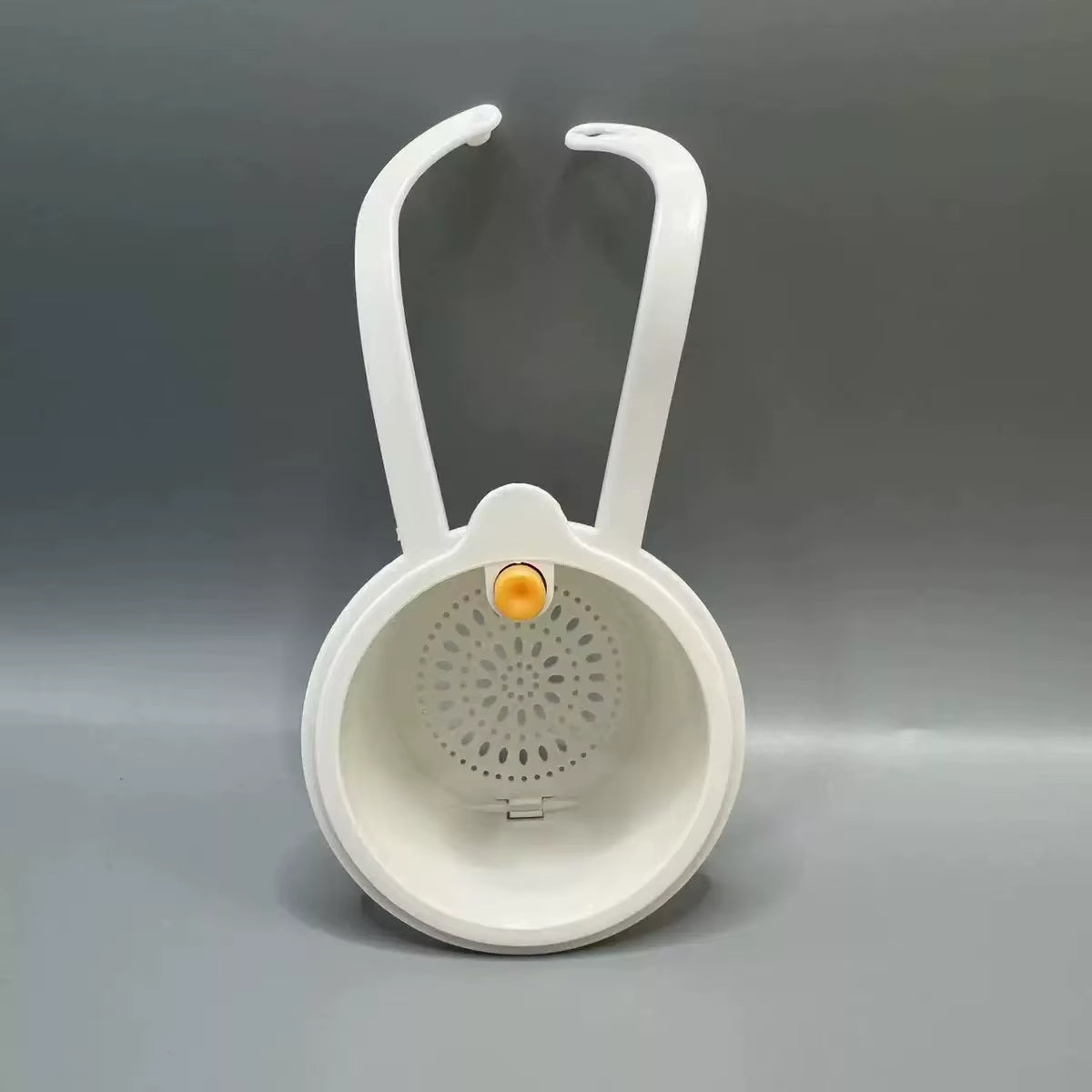 Press-Type Drain Basket: Food Strainer & Sink Organizer, Multi-Functional for Kitchen & Bathroom Use