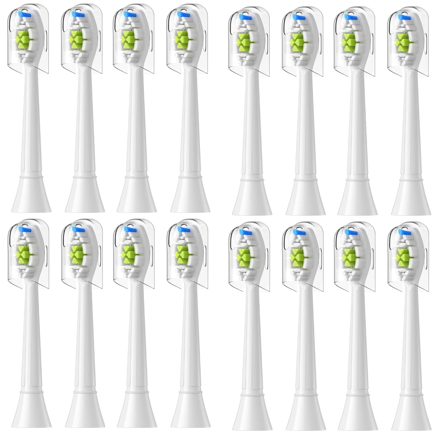 Replacement Brush Heads Compatible with Philips Sonicare Electric Toothbrush Fit for Easyclean, Gum Health, Flexcare, Healthy