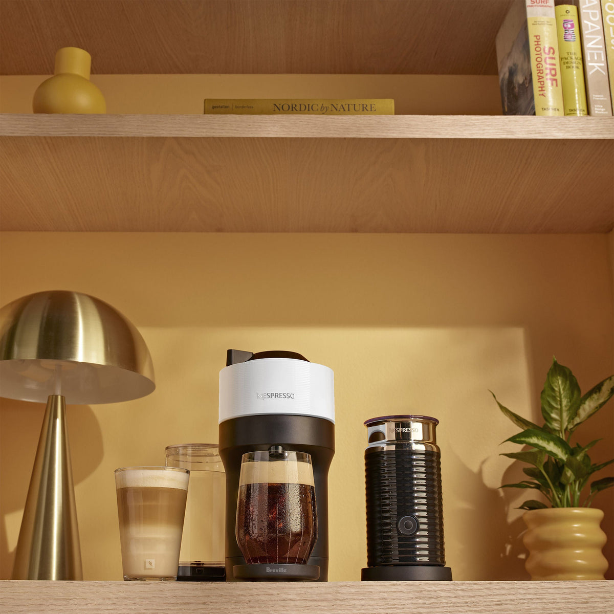 Nespresso Vertuo Pop+ Coffee Machine with Aeroccino