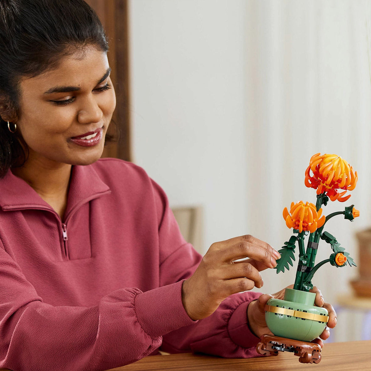 LEGO Icons Chrysanthemum Flower Décor Building Set 10368
