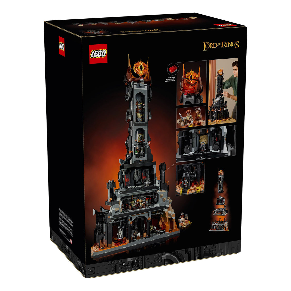 LEGO Icons Lord of the Rings Barad-dûr 10333 5471-Piece Set