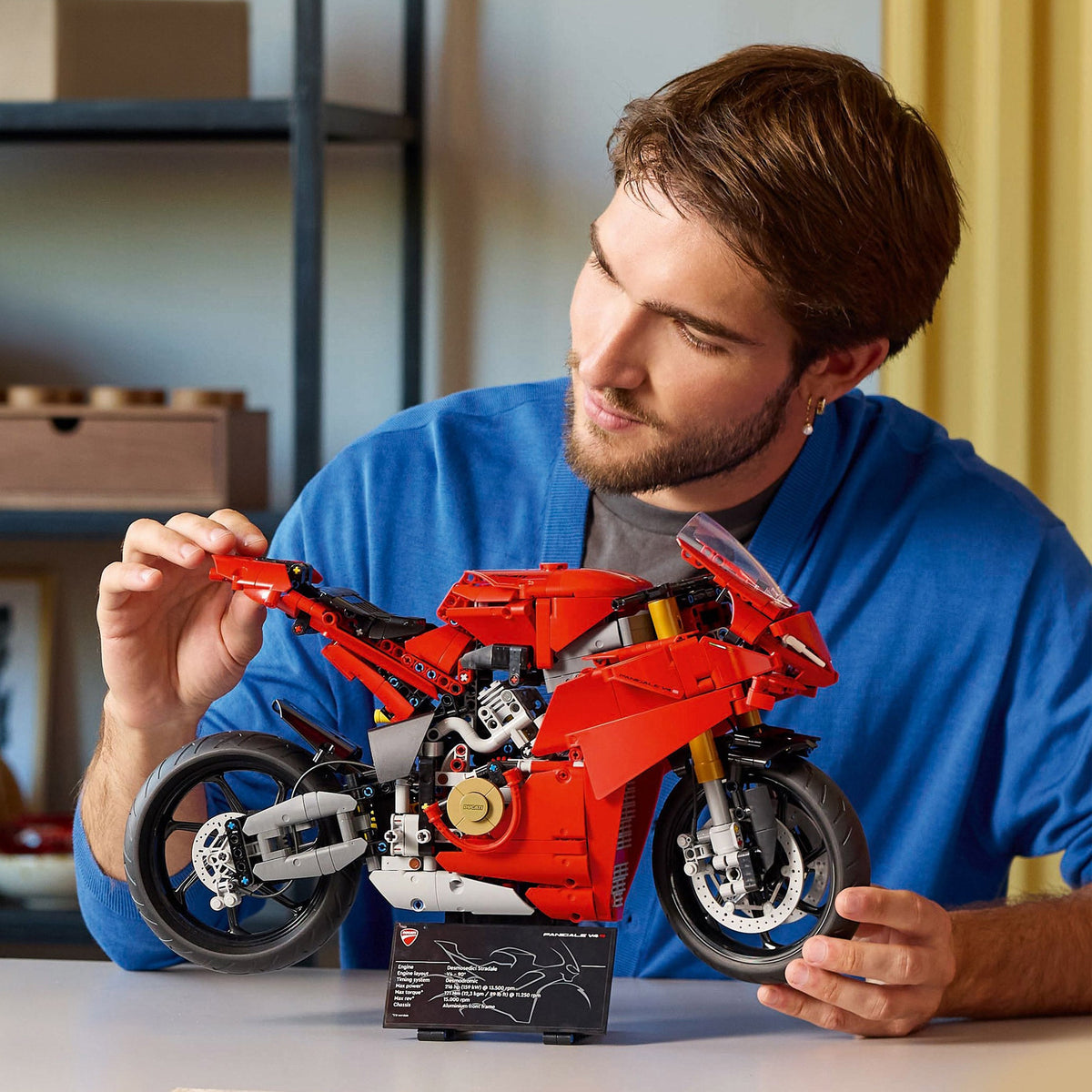 LEGO Technic Ducati Panigale V4 S Motorcycle 42202