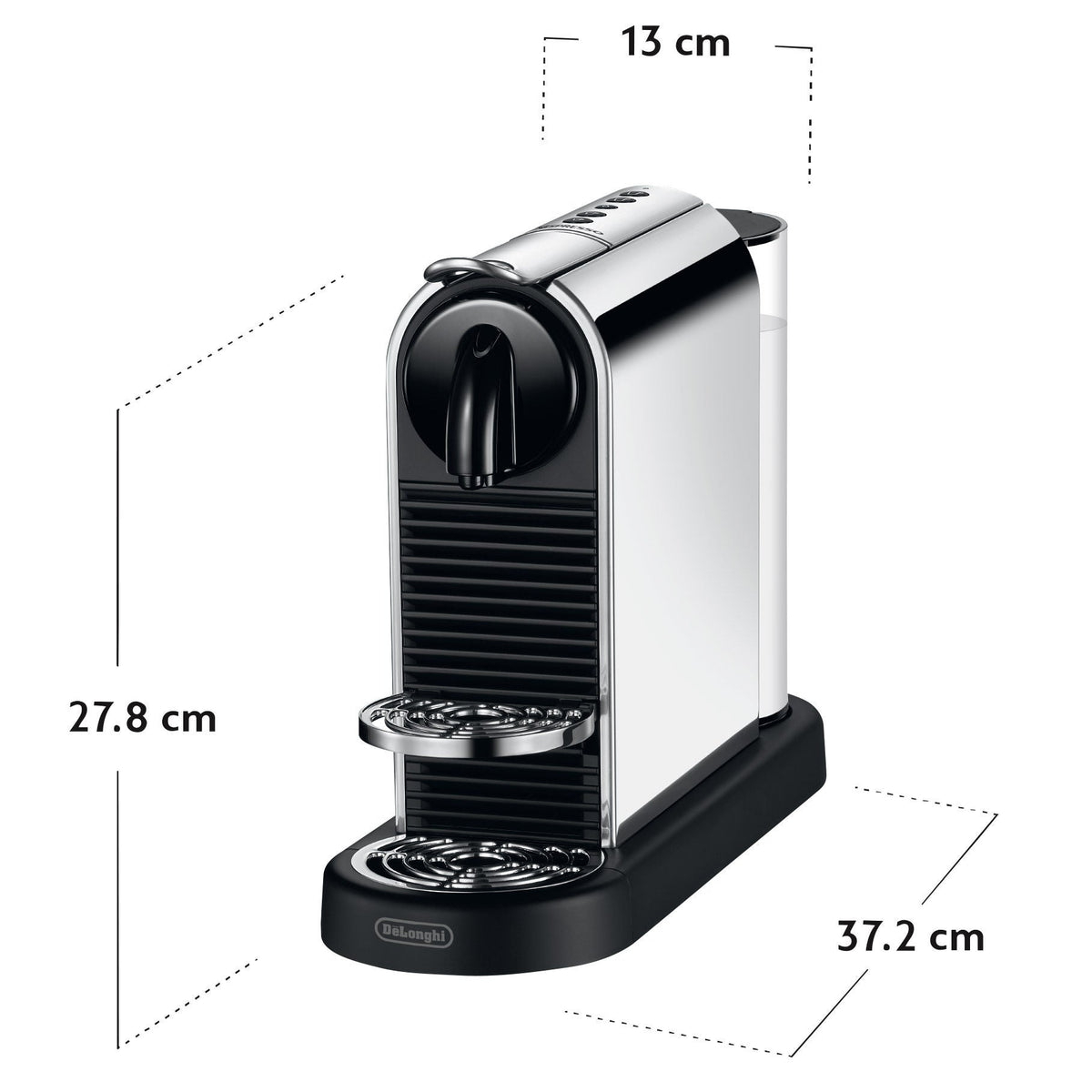 Nespresso Citiz Espresso Machine by De'Longhi Platinum EN220M