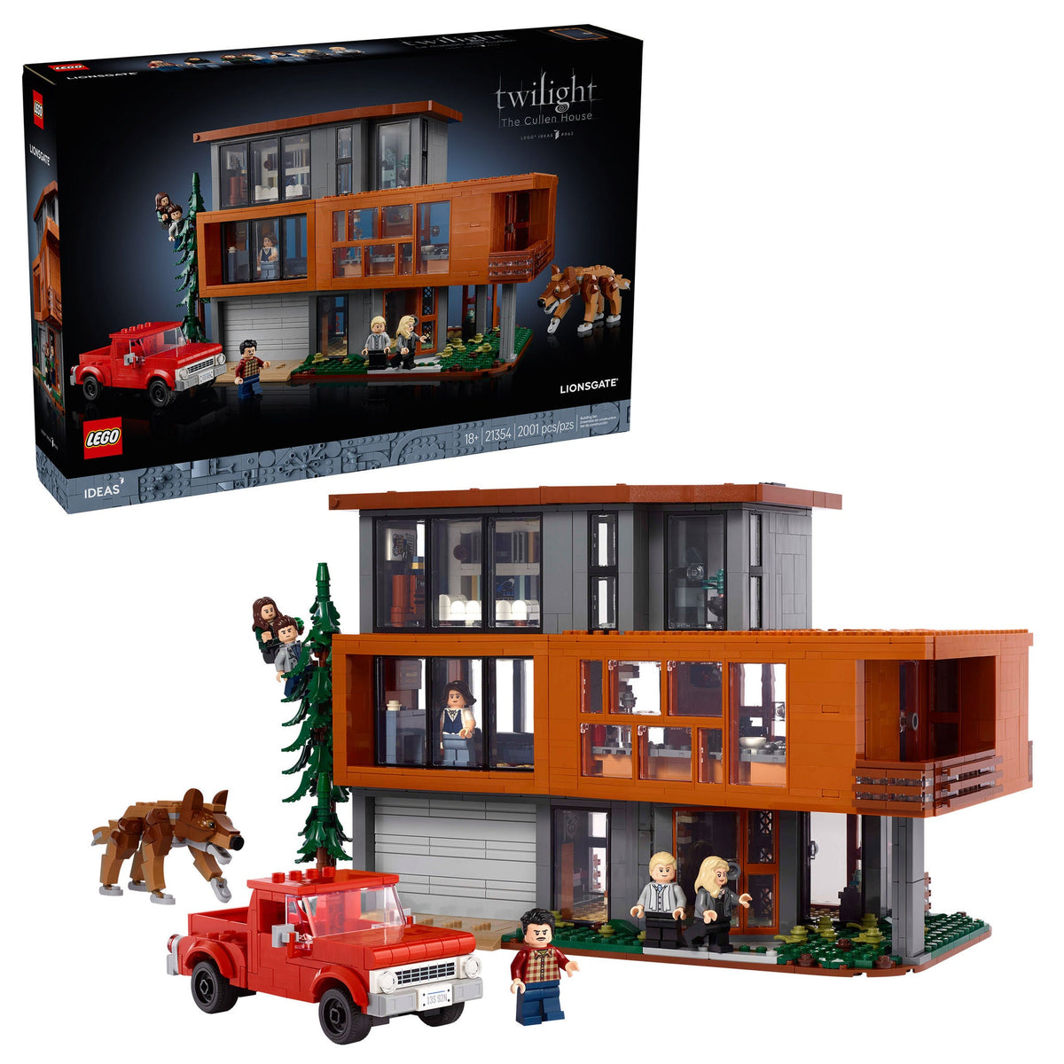 LEGO Ideas Twilight The Cullen House 21354 2001-Piece Set