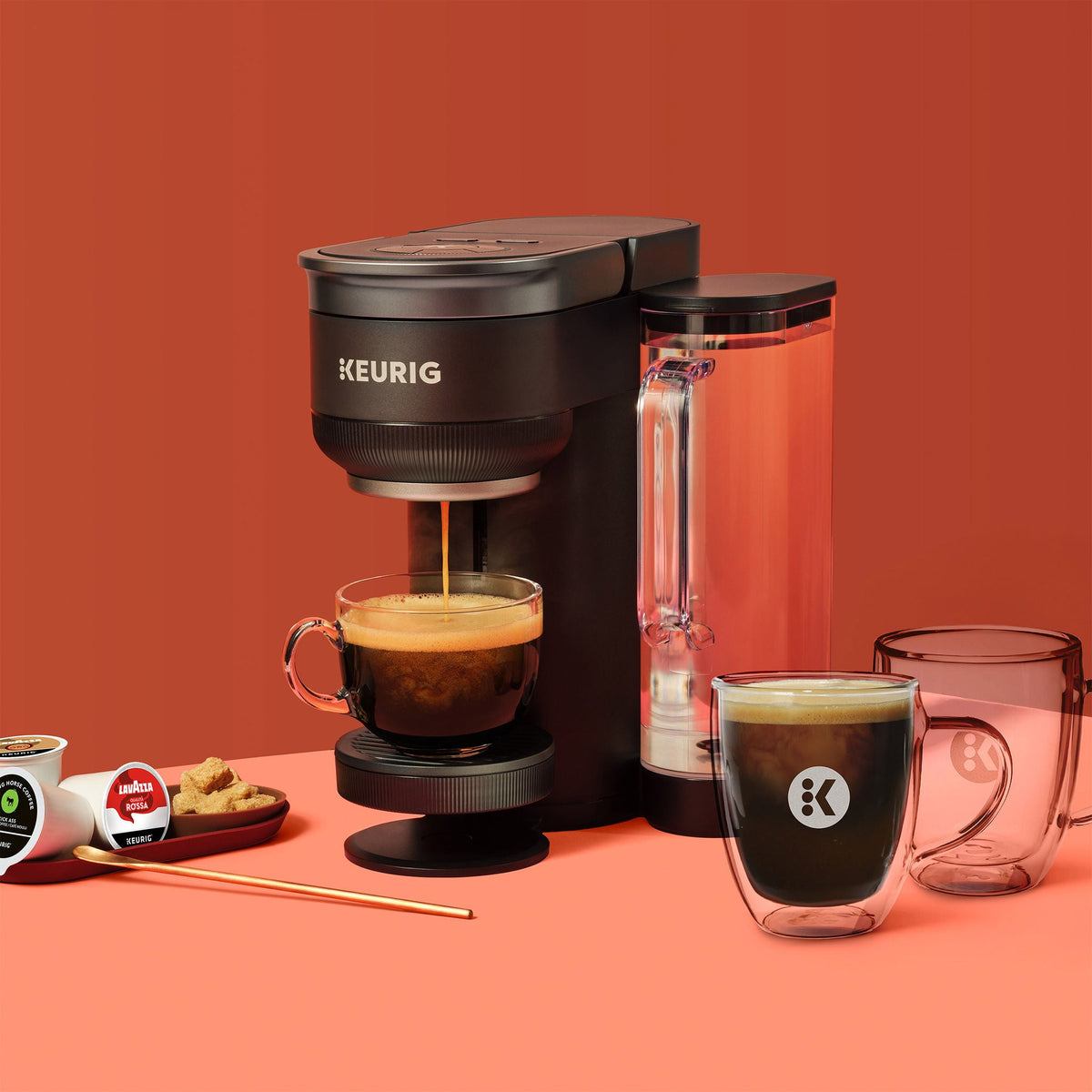 Keurig K-Crema Single Serve Coffee & Espresso Maker