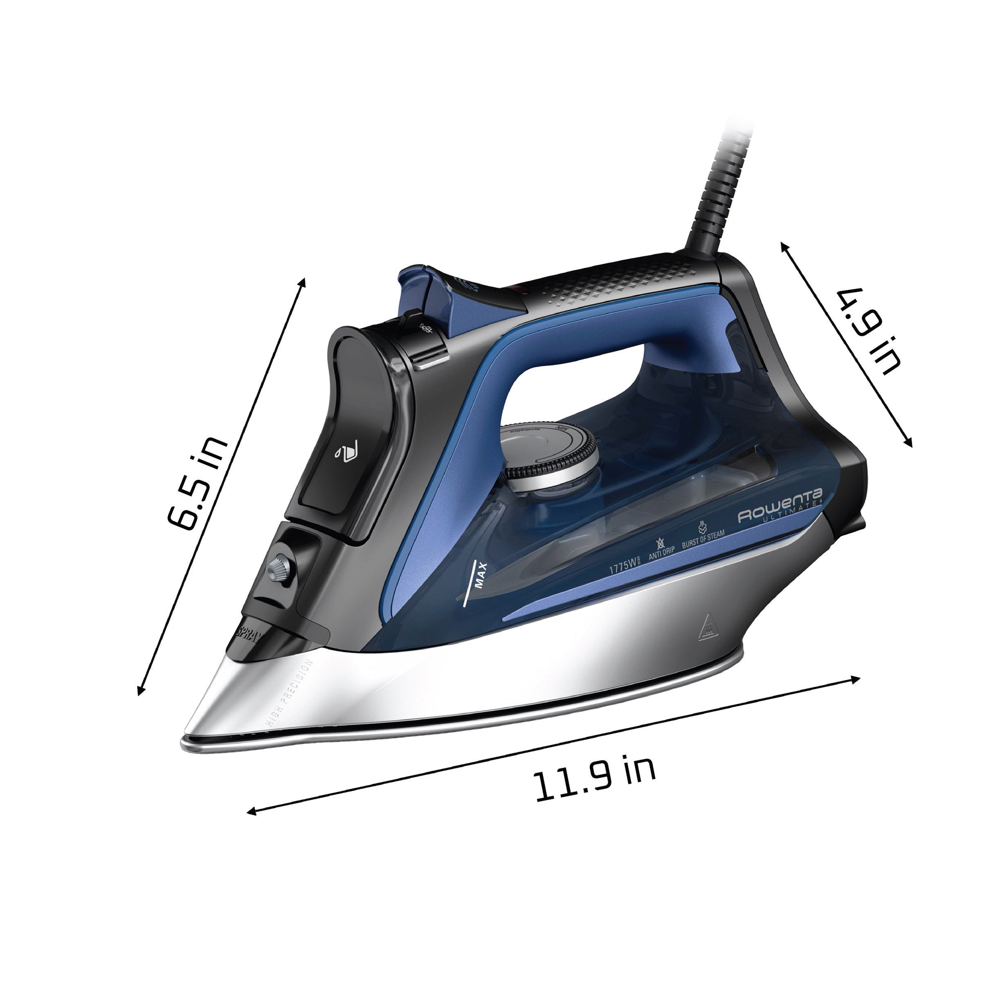 Rowenta Ultimate+ Steam Iron DW8350U1 Vertical Steam 1775W