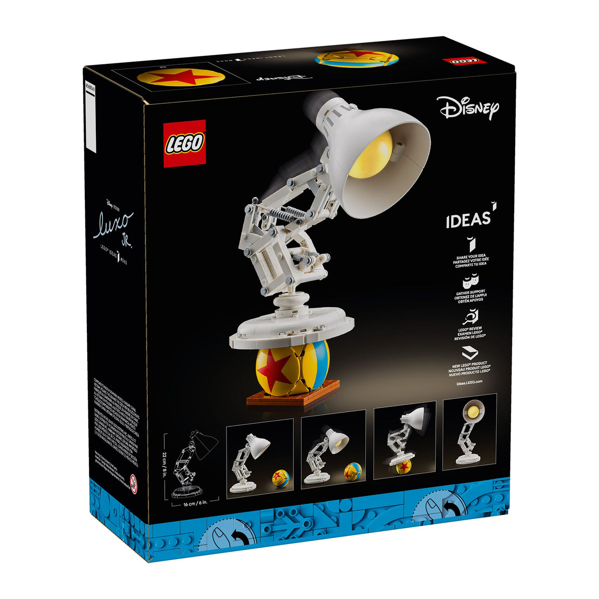 LEGO Ideas Disney Pixar Luxo Jr. 21357