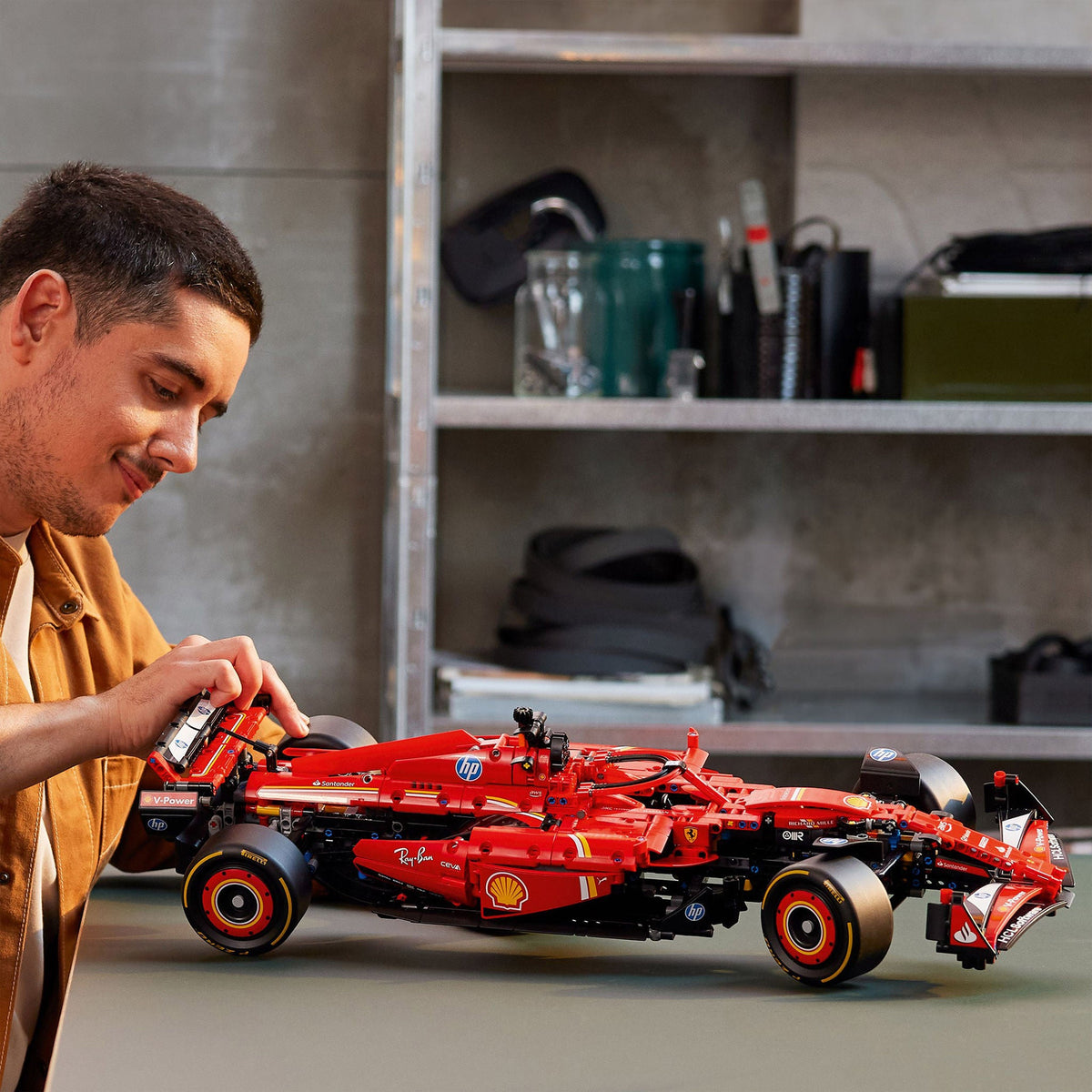 LEGO Technic Ferrari SF-24 F1 Car Model Kit 42207 1361-Piece