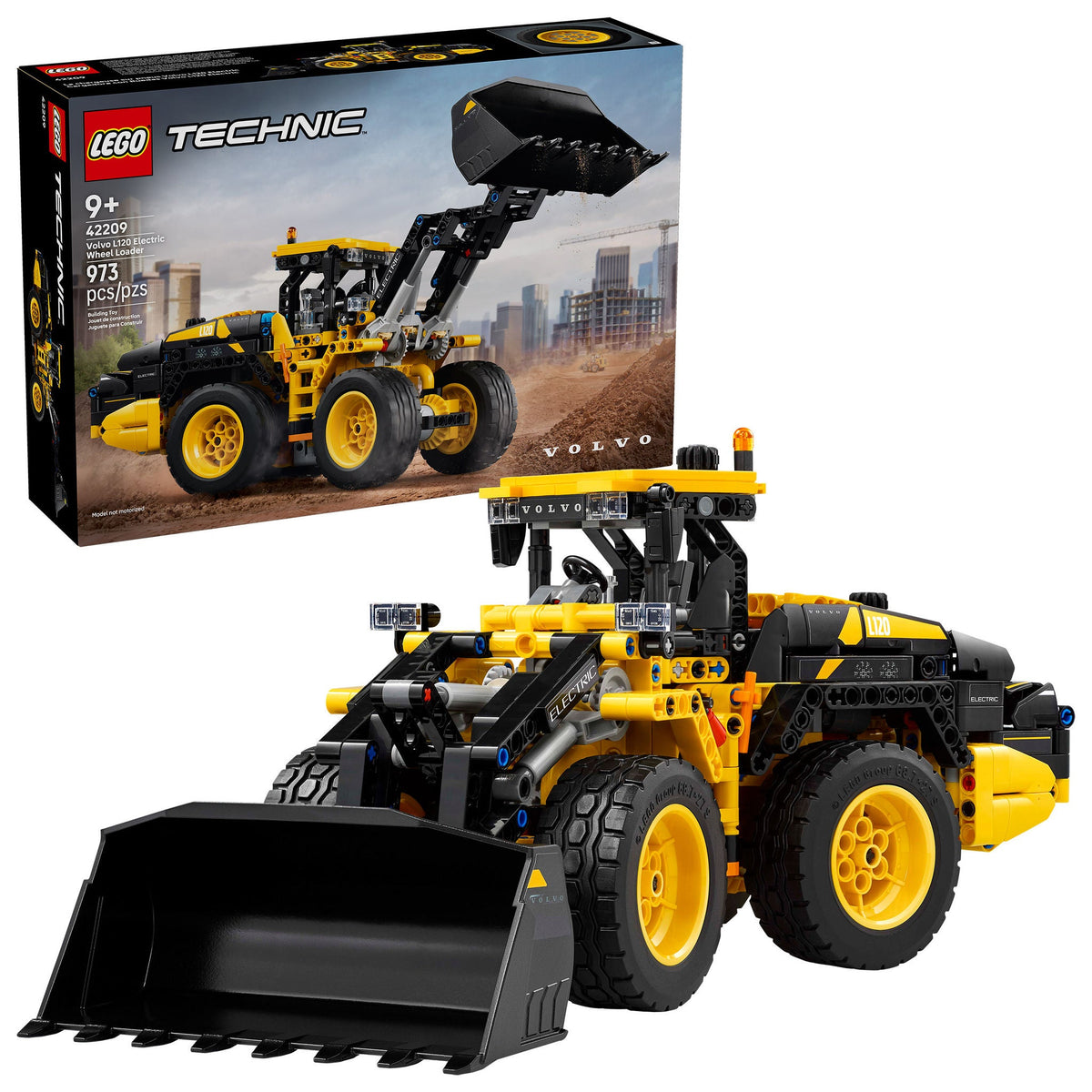 LEGO Technic Volvo L120 Electric Wheel Loader 42209