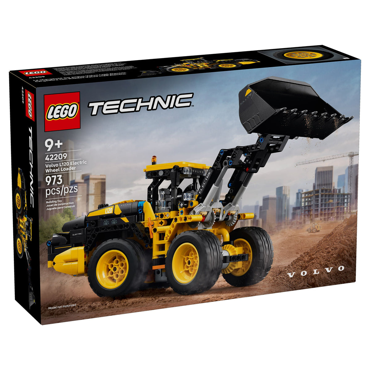 LEGO Technic Volvo L120 Electric Wheel Loader 42209