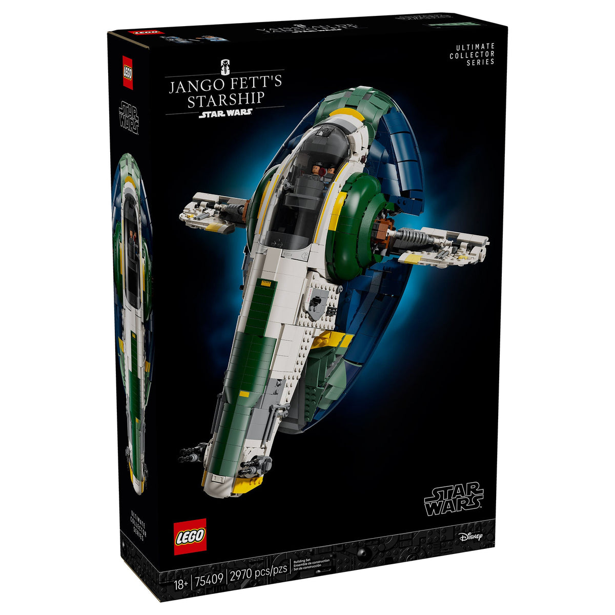 LEGO Star Wars Jango Fett's Firespray-Class Starship 75409