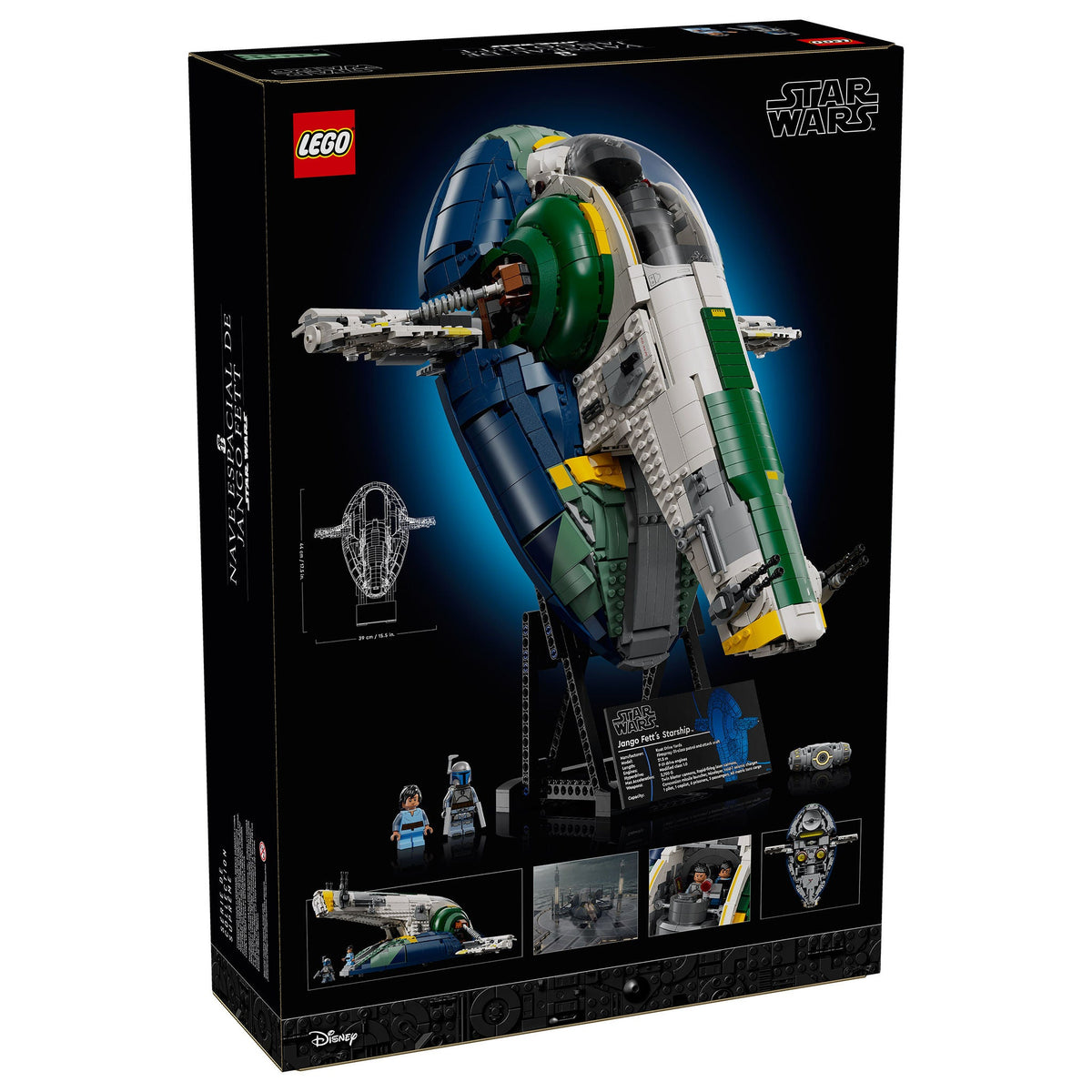 LEGO Star Wars Jango Fett's Firespray-Class Starship 75409