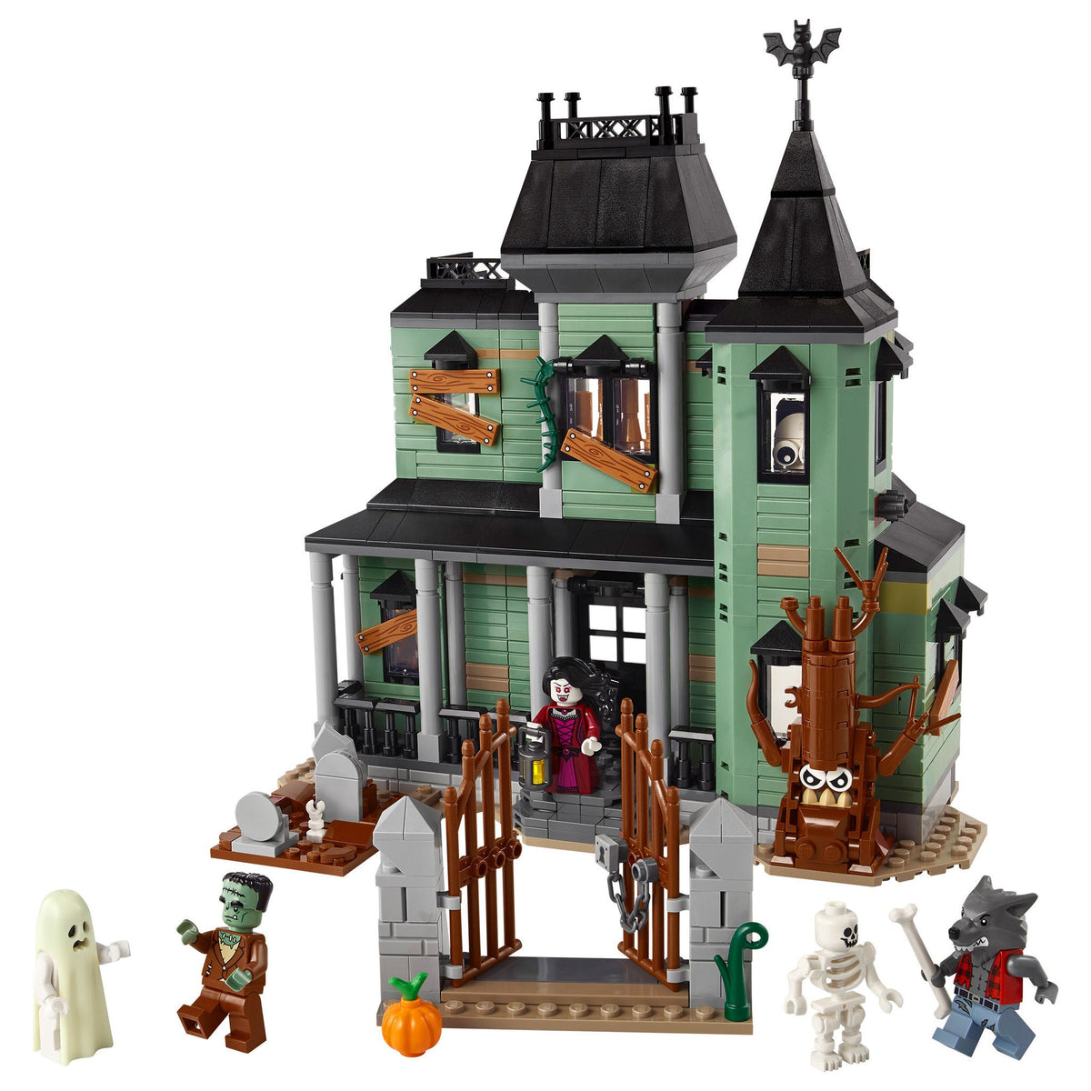 LEGO Creator 3 in 1 Haunted Mansion 31167 736-Piece Set