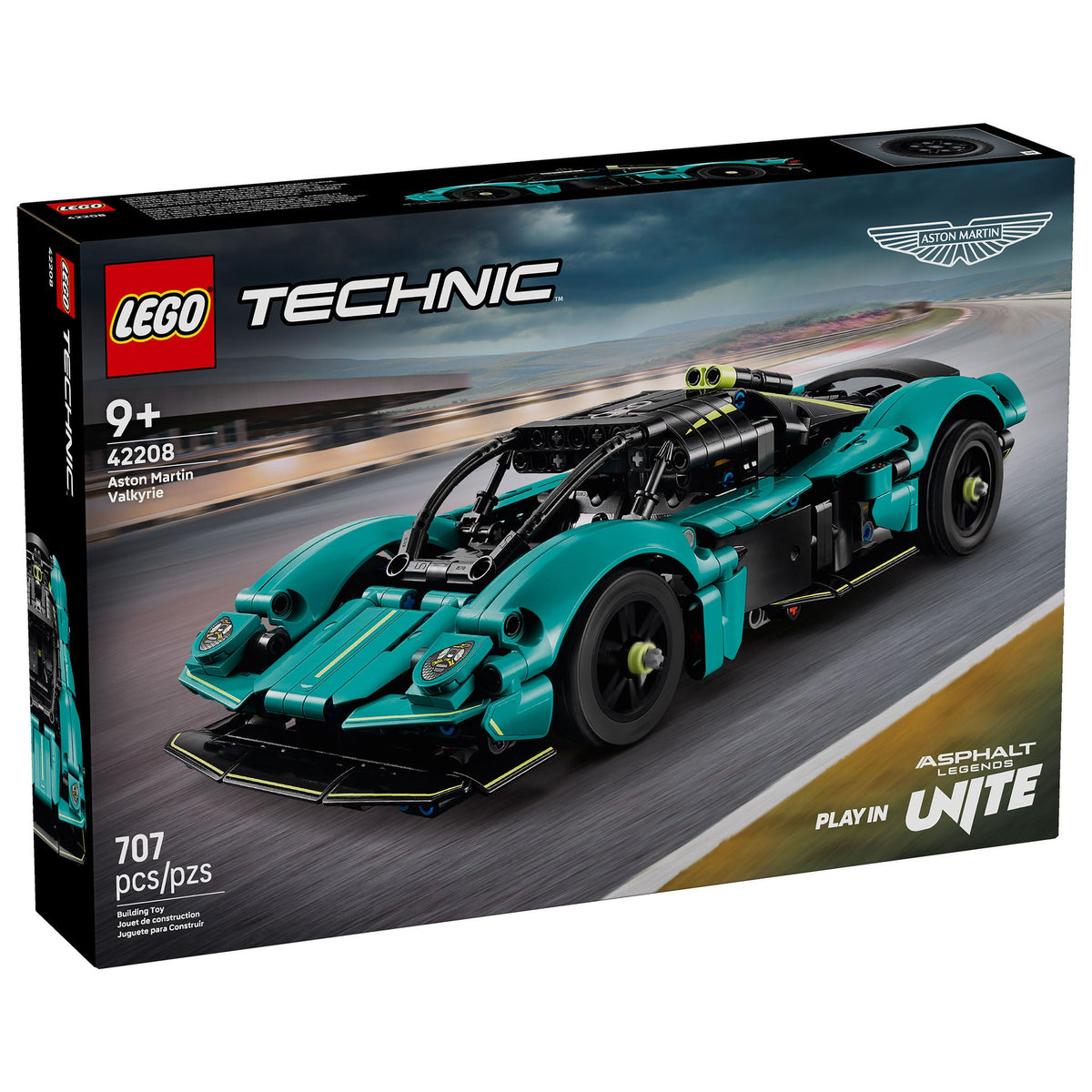 LEGO Technic Aston Martin Valkyrie Toy Car 42208