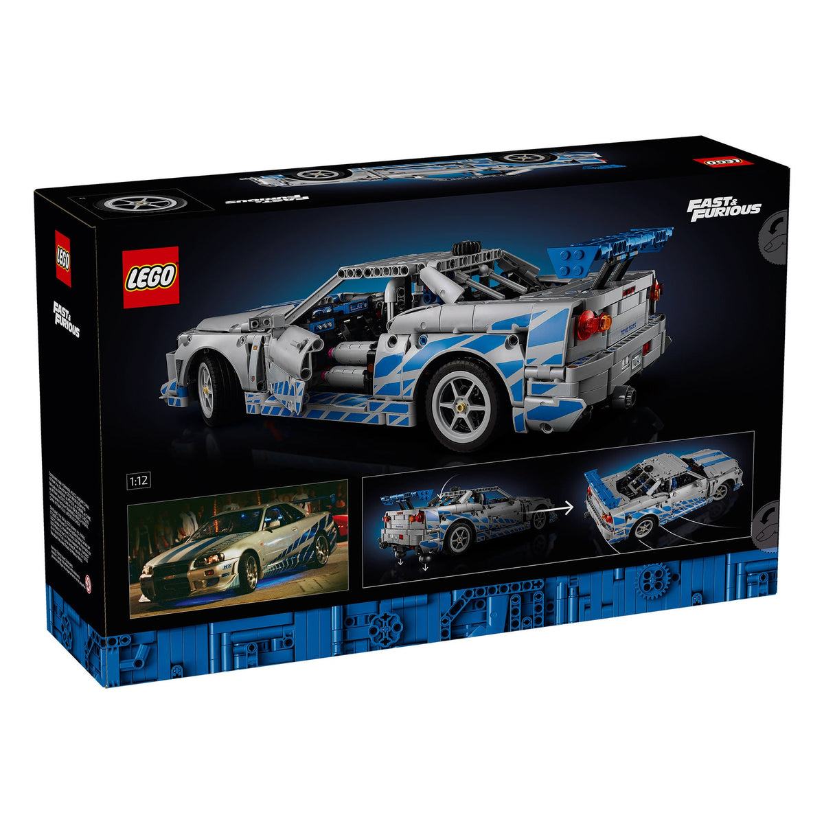 LEGO Technic 2 Fast 2 Furious Nissan Skyline GT-R R34 42210