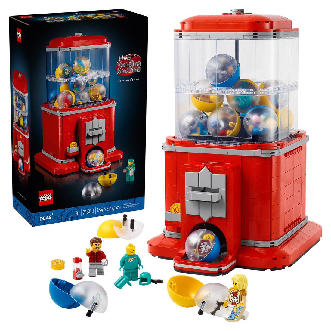 LEGO Ideas Minifigure Vending Machine 21358