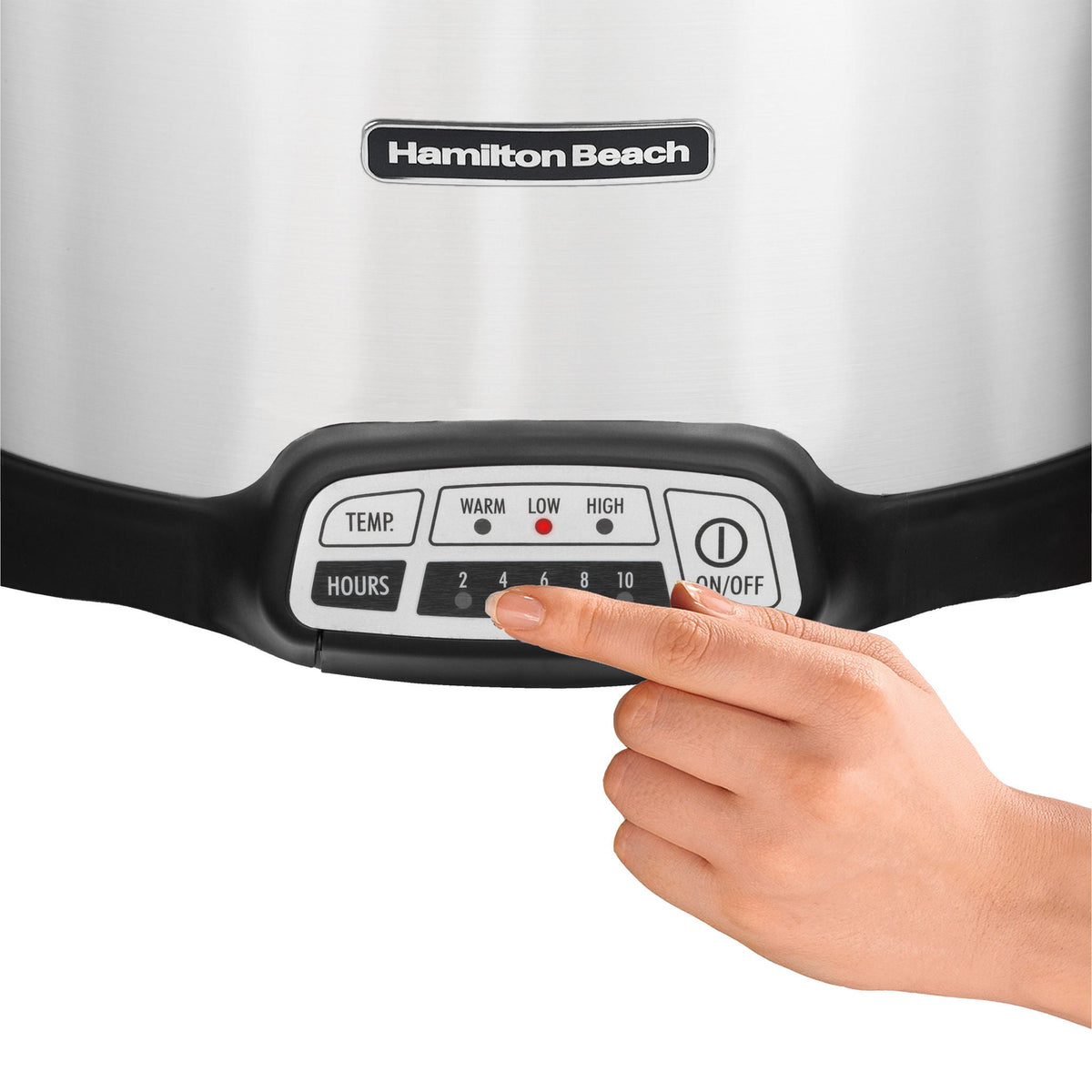 Hamilton Beach Stay or Go Programmable Slow Cooker 6.62 L