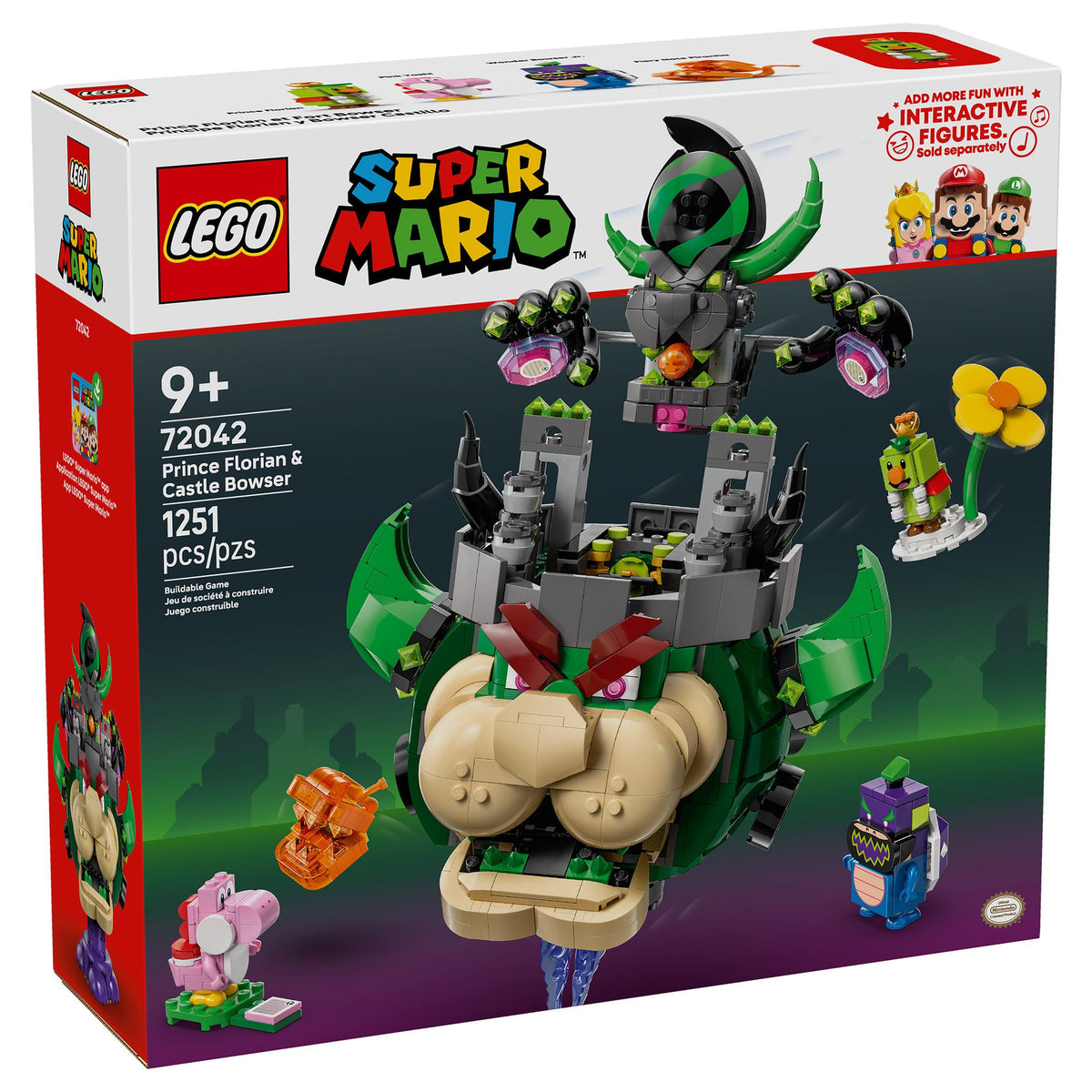 LEGO Super Mario Prince Florian & Castle Bowser 72042