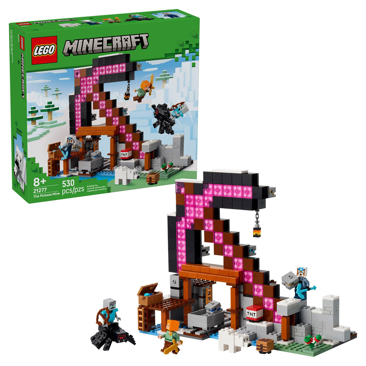 LEGO Minecraft The Pickaxe Mine 21277