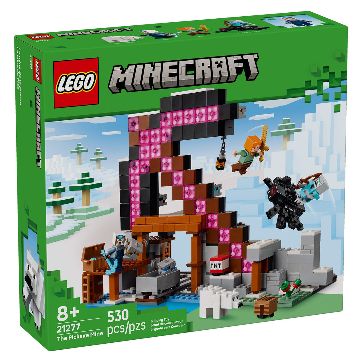 LEGO Minecraft The Pickaxe Mine 21277