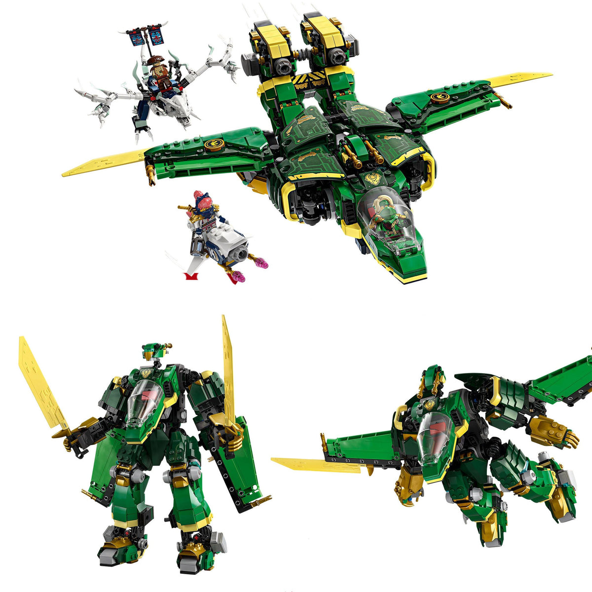 LEGO NINJAGO Lloyd's Jet Mech 71845