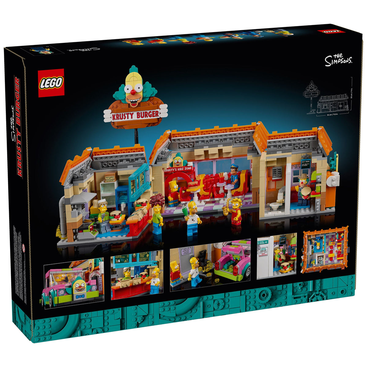 LEGO Icons The Simpsons Krusty Burger 10352 1635-Piece