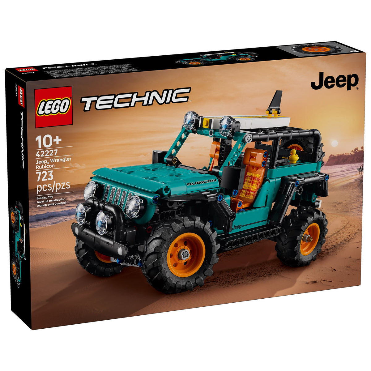 LEGO Technic Jeep Wrangler Rubicon SUV 42227