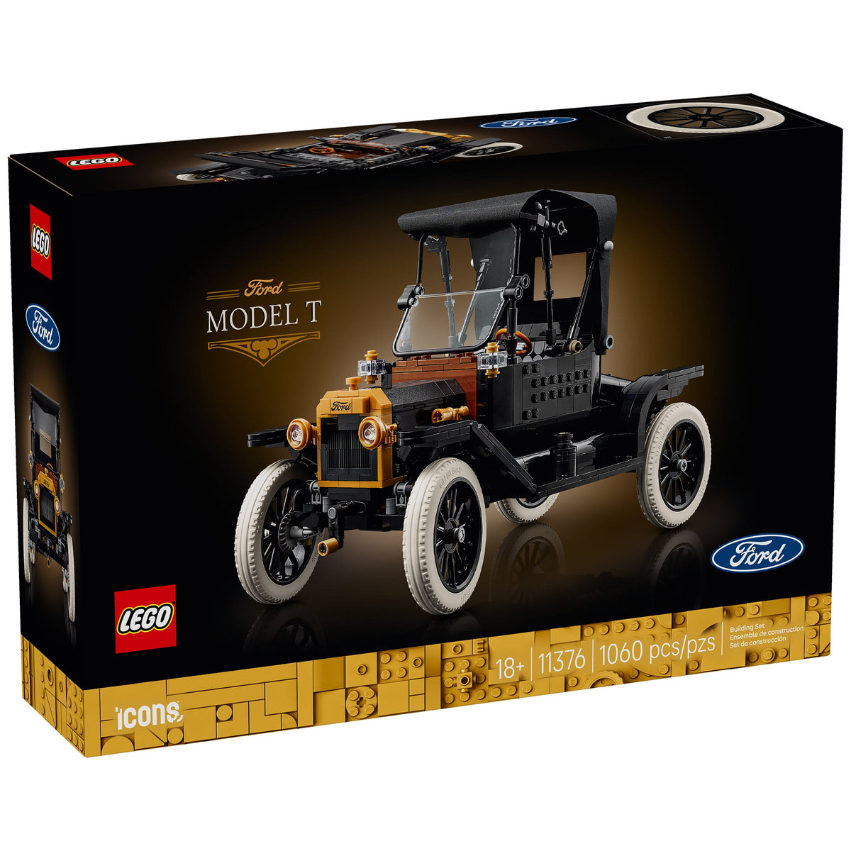 LEGO Icons Ford Model T Model Car Kit 11376