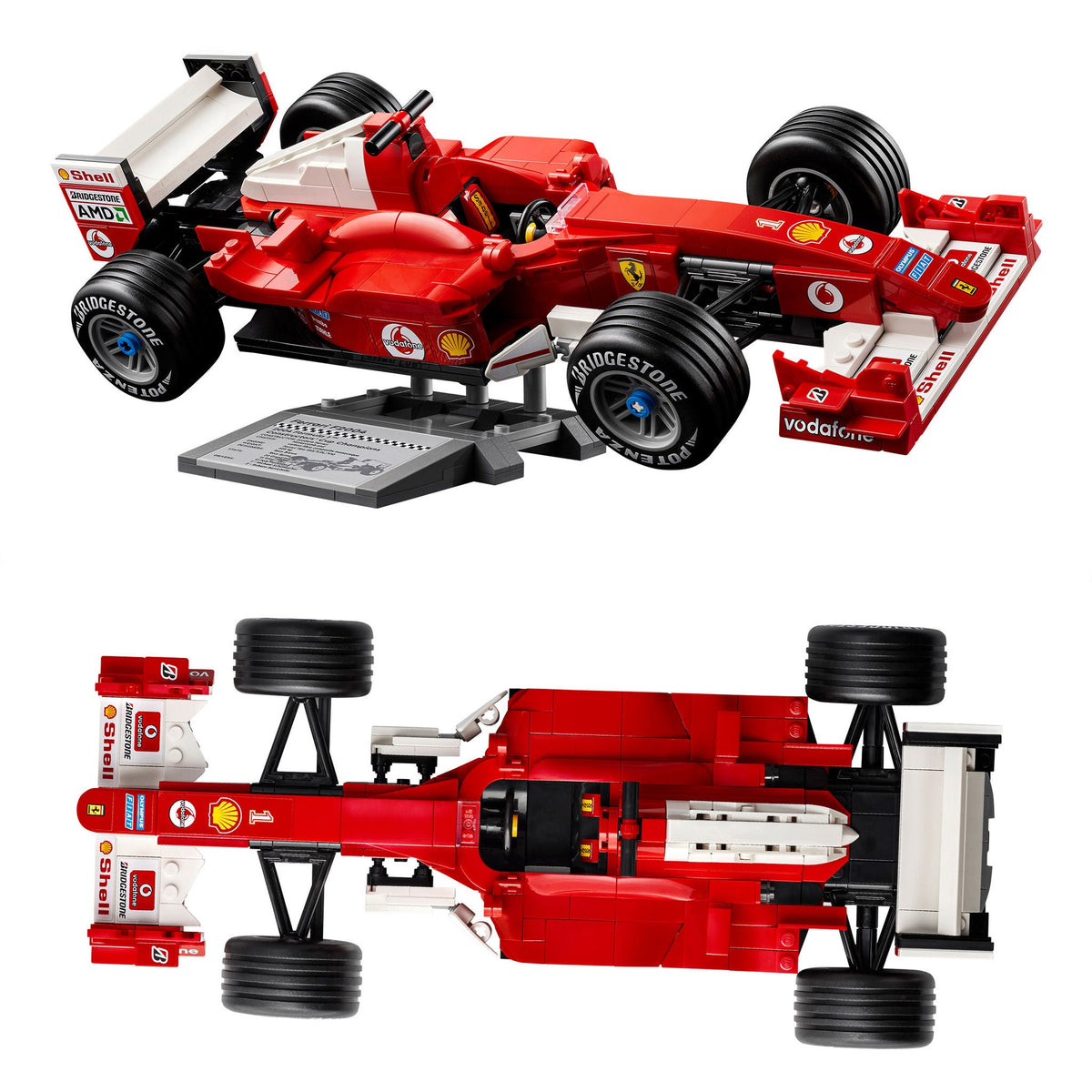 LEGO Icons Ferrari F2004 & Michael Schumacher Model Car 11375