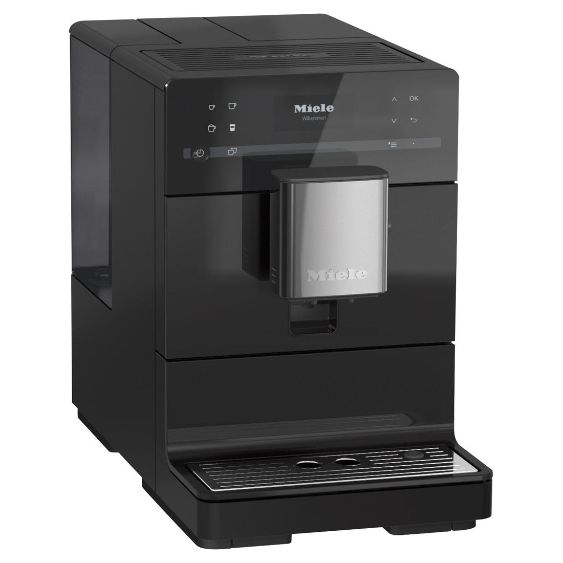 Miele CM5310 Silence Countertop Coffee Machine Obsidian Black