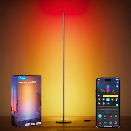 Govee RGBIC Floor Lamp Basic 1000LM Corner Lamp H6076A