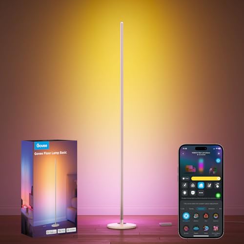 Govee RGBIC Floor Lamp Basic 1000LM Corner Lamp H6076A