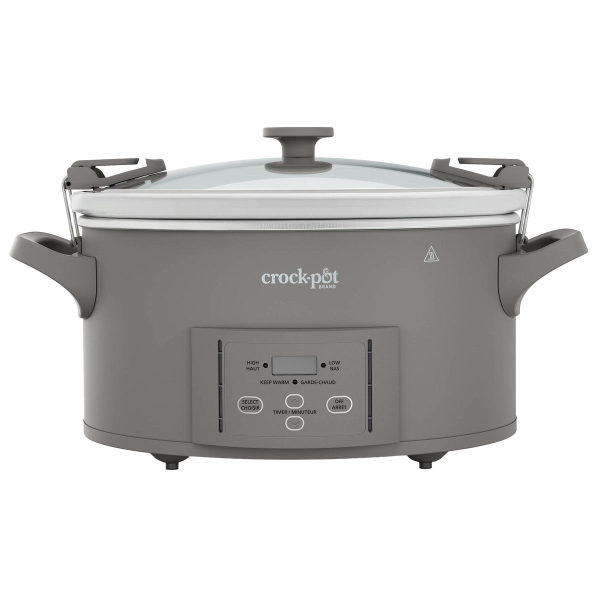 Crock-Pot Design Series 6.63 L Programmable Slow Cooker with Travel Bag