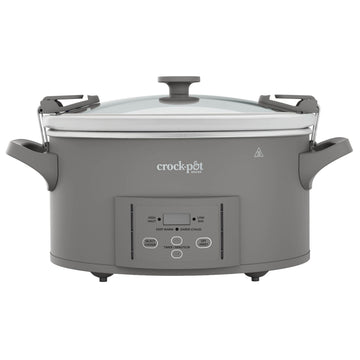 Crock-Pot Design Series 6.63 L Programmable Slow Cooker with Travel Bag