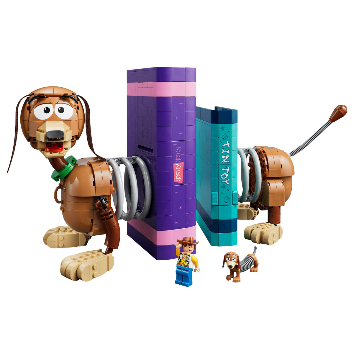 LEGO Disney Pixar Toy Story Slinky Dog Bookends 43301