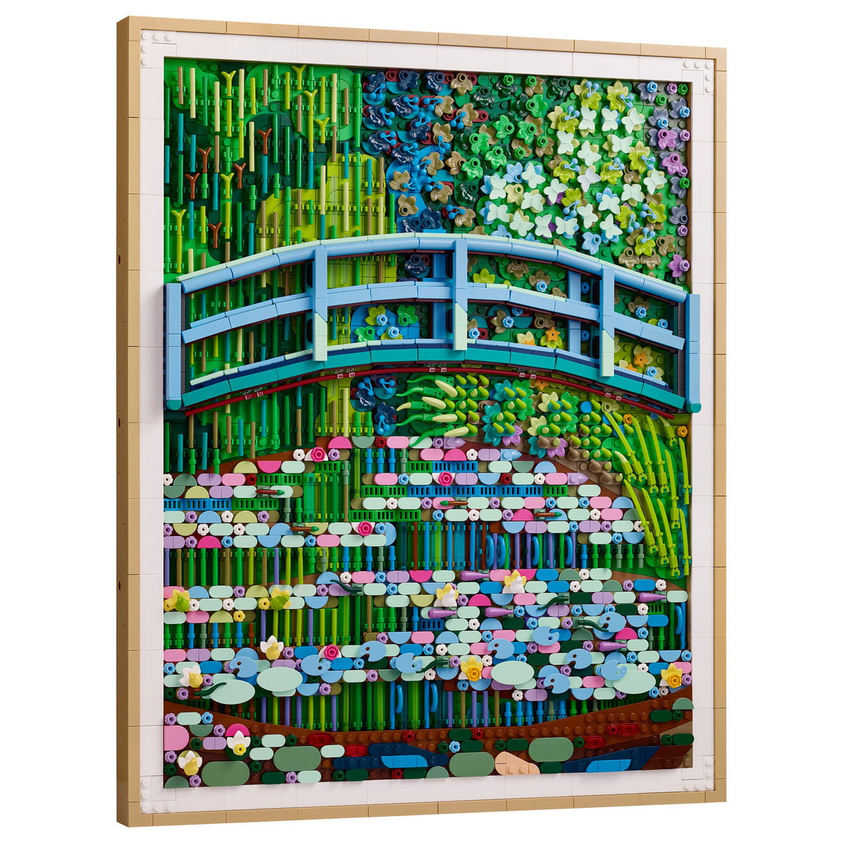 LEGO Art Claude Monet Bridge Over a Pond of Water Lilies 31220