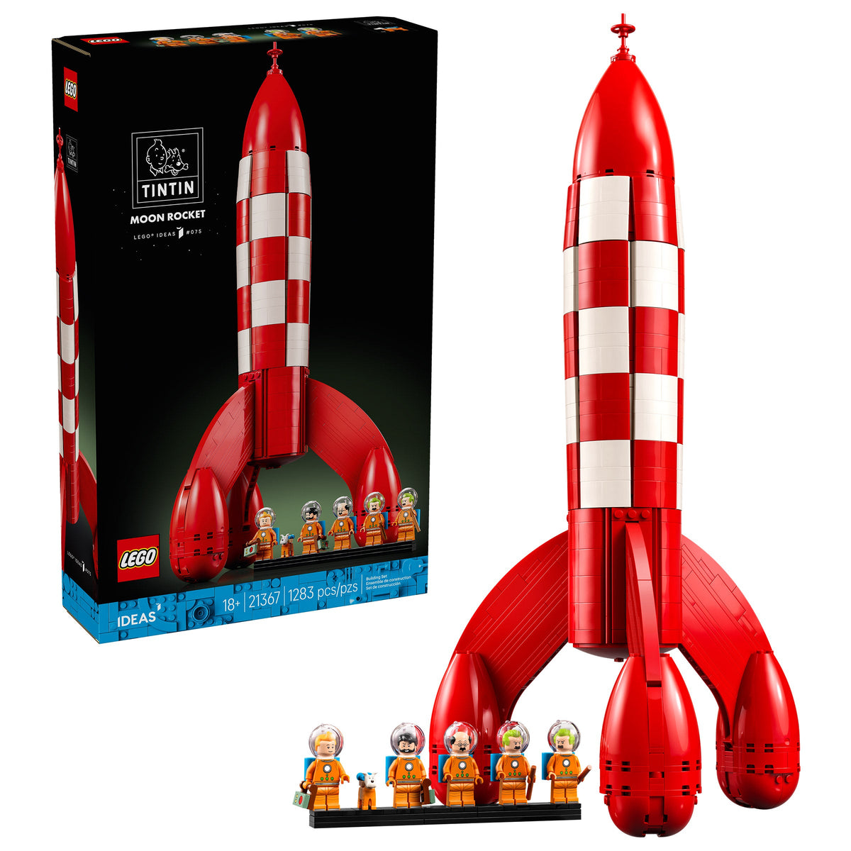LEGO Ideas Tintin Moon Rocket 21367