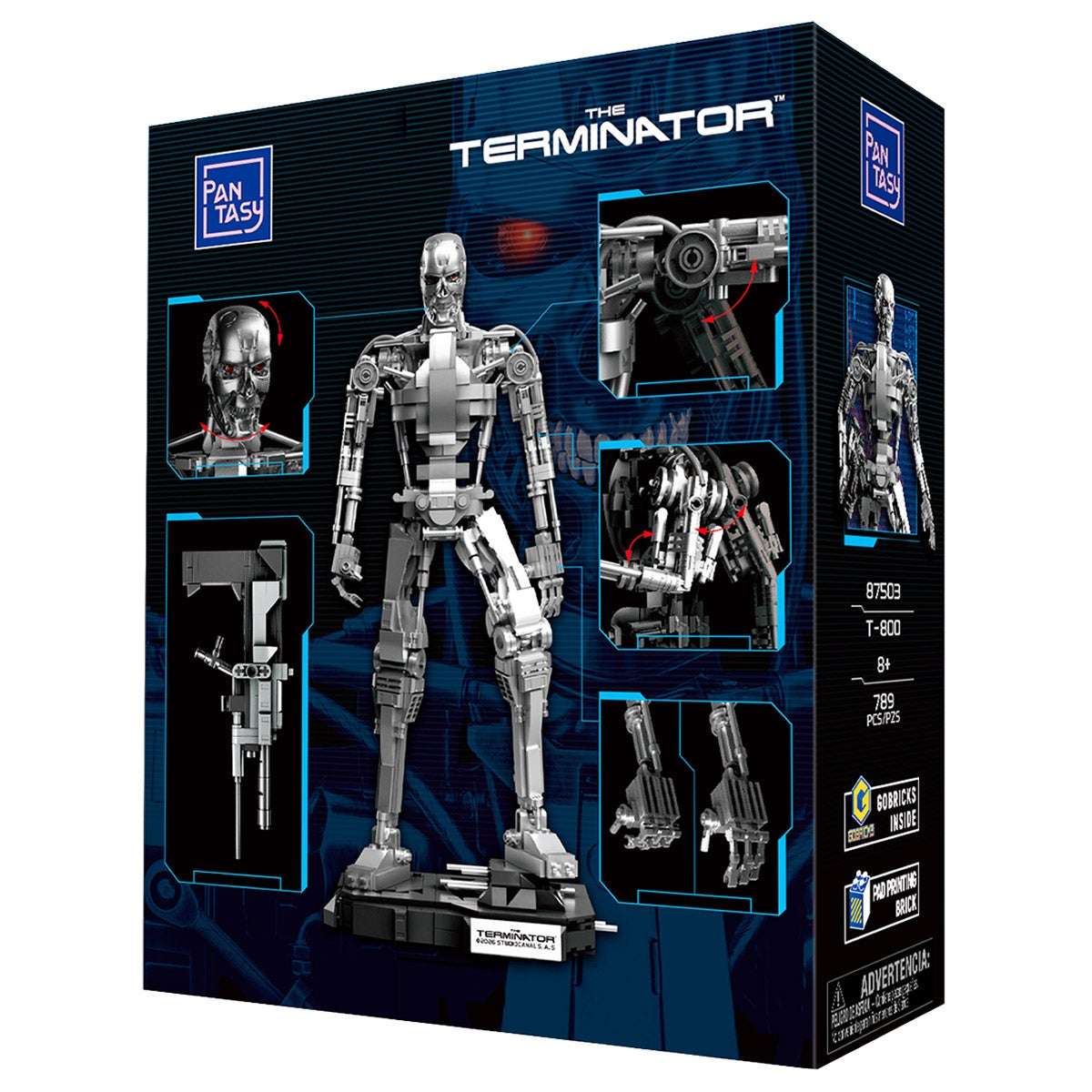 Pantasy Terminator T800 Building Set 789-Piece 87503