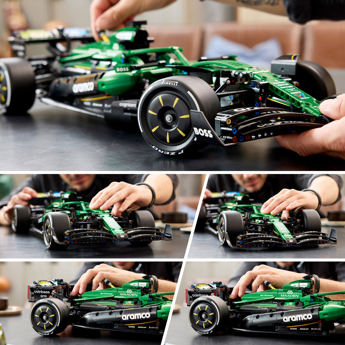 LEGO Technic Aston Martin Aramco AMR25 F1 Car 42240