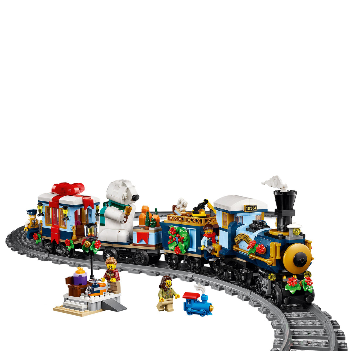 LEGO Icons Holiday Express Train Building Set 10361
