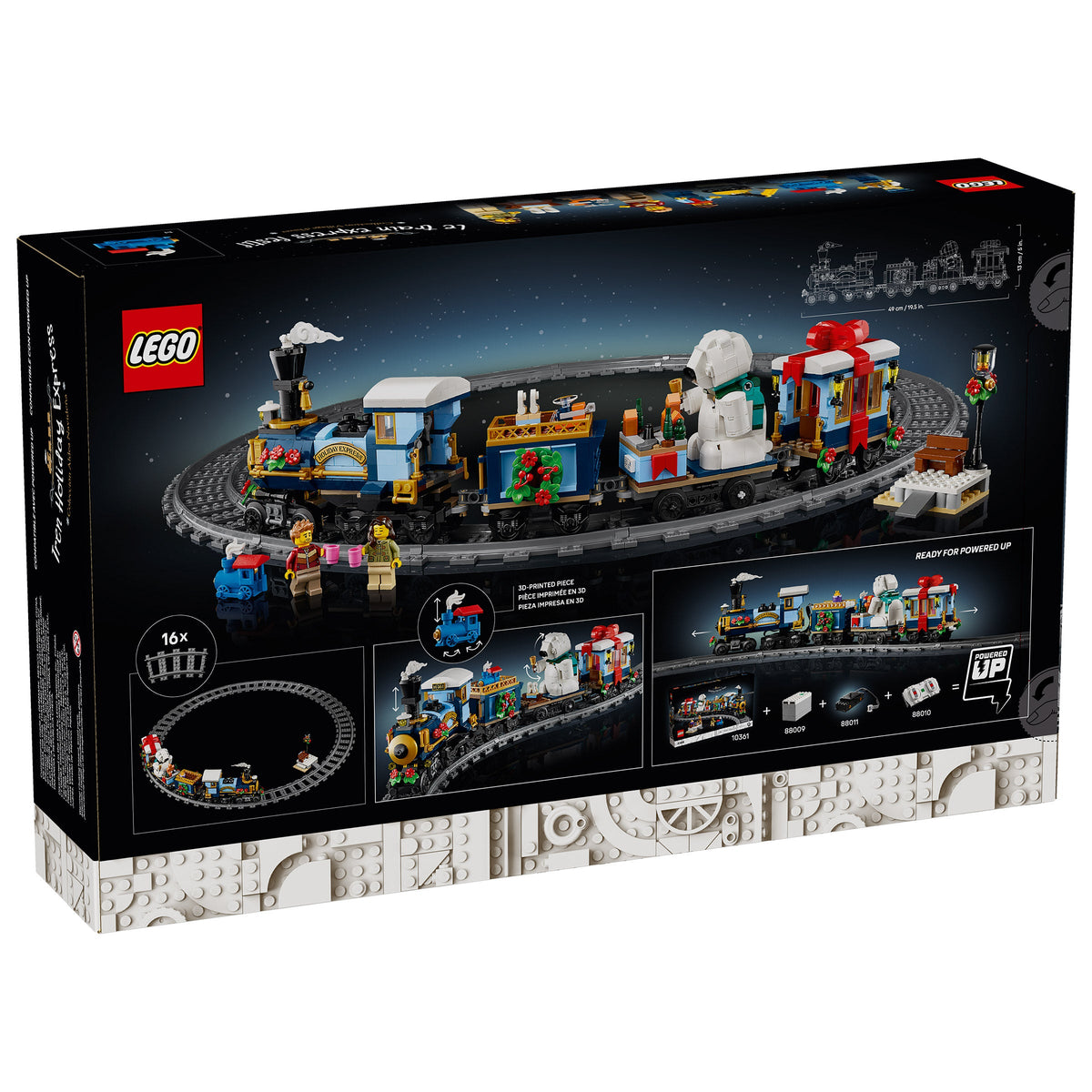 LEGO Icons Holiday Express Train Building Set 10361